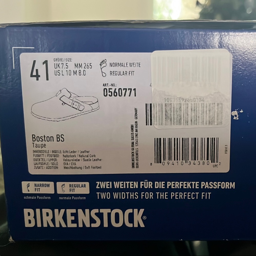 Birkenstock Boston BS Clogs - Taupe